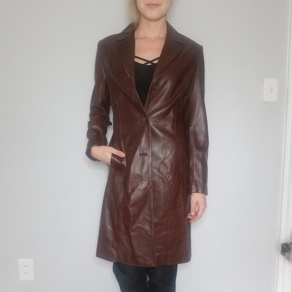 Coats | Leather Jacket Pants Combo 